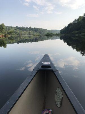 Eric's canoe rental: Saint Croix Falls