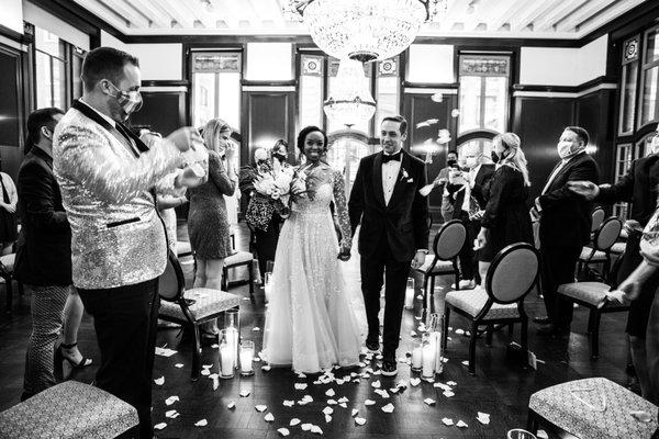 Chicago Athletic Association Hotel wedding