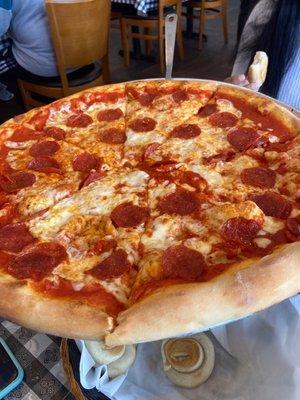 Pepperoni pizza