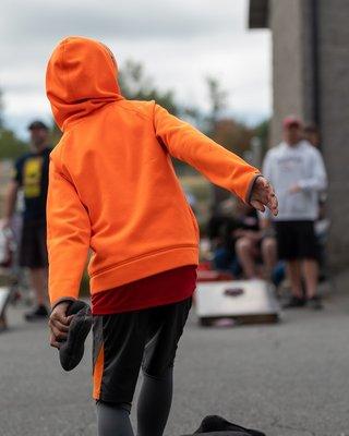 Cornhole Tournament - Hot Rod Pit Party Charity Fundraiser - Star Body Works - Grants Pass, OR (Photo by Stone Parrish Photography)