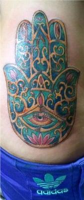 I figured it out!  This is a 'Hamsa' by Mike from Last October.