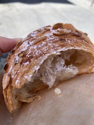 Almond croissant