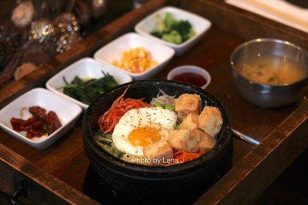 Stone Pot Tofu Bibimbap