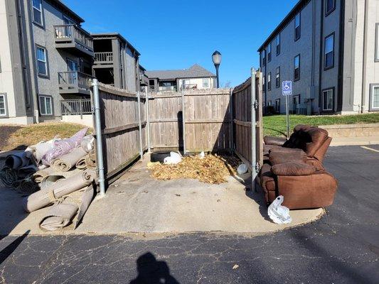 Corral Cleaning