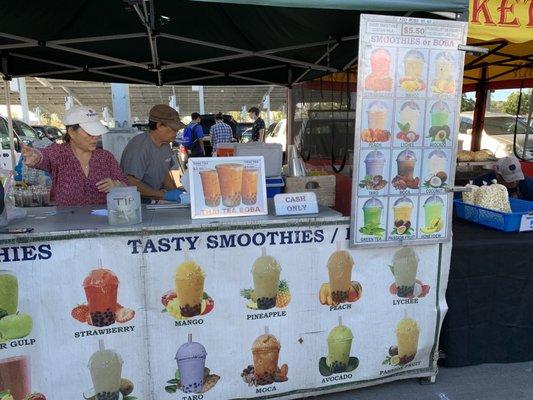 Smoothies & boba