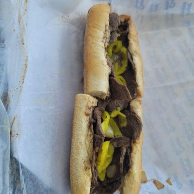 Good American Cheesesteak, Wit and Hot Peppers August 2022