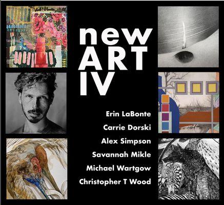 newART/iv launched the 2024 season featuring works by Carrie Dorski, Alex Simpson, Savannah Mikle, Michael Wartgow and Christopher T Wood