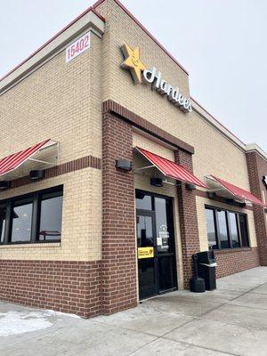 Hardee's entrance