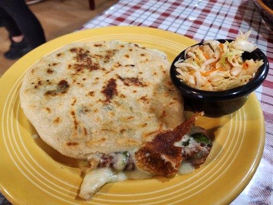 Pupusas Espinaca Queso