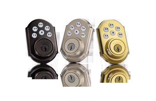 Doors secured by Kwikset, the only lock that cannot be picked!