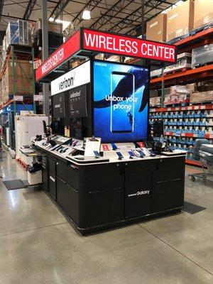 Kiosk Inside Costco