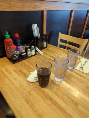 Nice Assortment of condiments