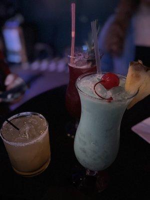 Miami Vice, Purple Haze & Perfect Margarita