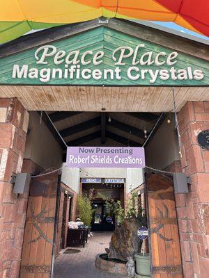 Entrance to Magnificent Crystals.