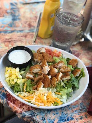 Fried Chicken Salad