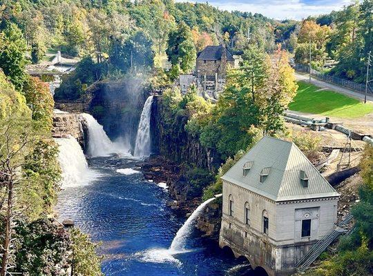 Museum is on edge of Ausable Chasm