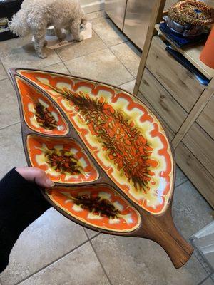 Vintage serving dish/tray