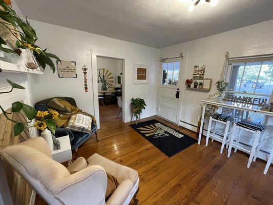 Downstairs Sitting area