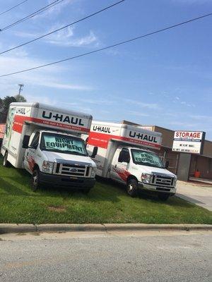 U-Haul truck rentals/ and FREE TRUCK RENTAL with a 3 month storage