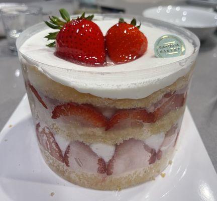 Strawberry cake