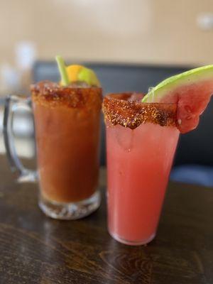 Watermelon Agua Fresca and House Special