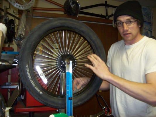 We do ALL kinds of Bicycle repairs.