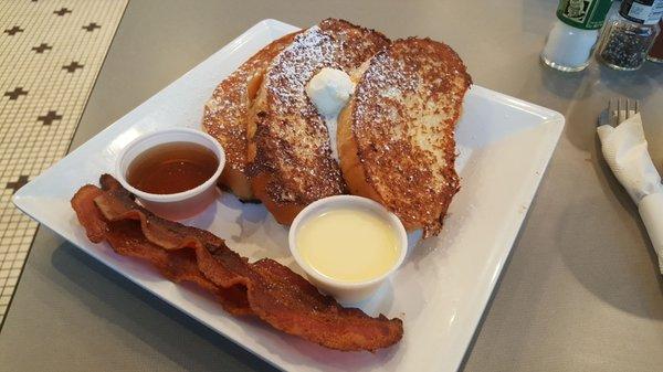 Challah French Toast, excellent.