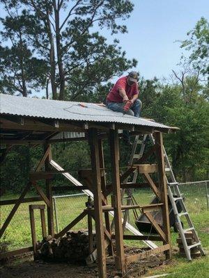 Taking the roof out