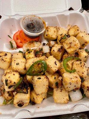 Salt & pepper tofu (to-go)