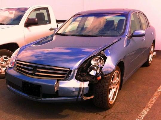 2005 Infiniti G35 - Before picture