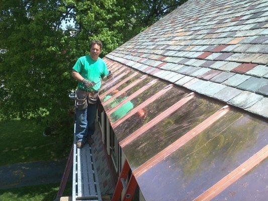 We Repair Slate Roofing