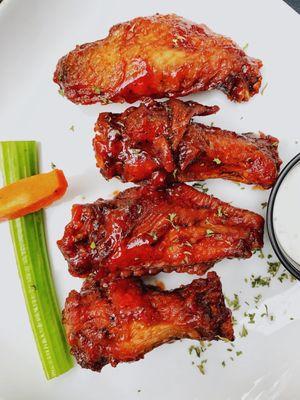 Sugarcane BBQ Wings -- 4 piece