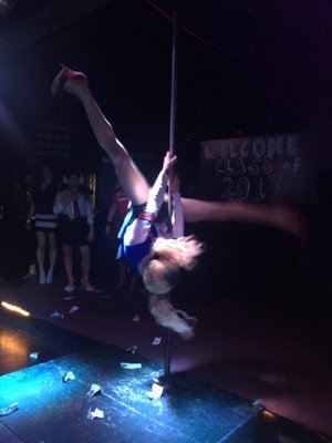 Sylvia Heart gettin' it on the pole!