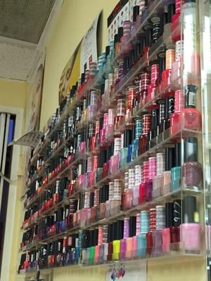 Wall of Polishes