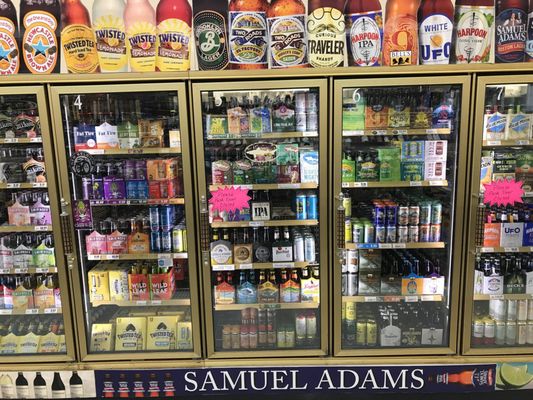 Beer coolers at Liquid Assets