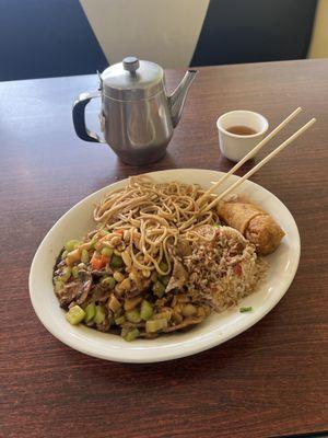 Broccoli beef for lunch