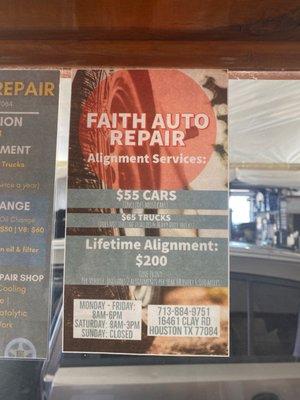 Alignment services