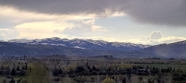 Deck view~Storm rolling by