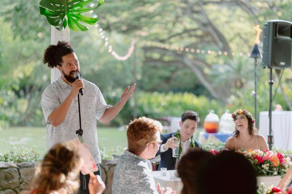 Andie & Ryan Wedding at Waimea Valley