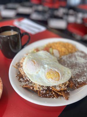 Chilaquiles de mole