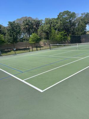 Tennis courts