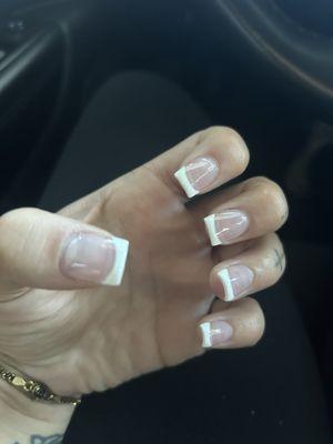 Acrylic manicure