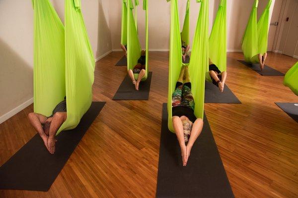 Aerial Restorative (deep stretch meditation in silk hammocks) Phoenix location