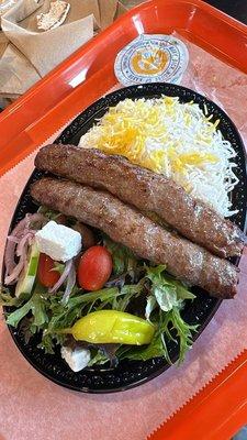 Kubideh (Ground beef) Kabob