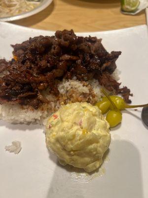 51. Beef Teriyaki Plate