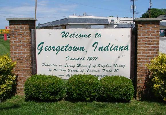 Conveniently located just 2 exits from New Albany, Indiana in Georgetown