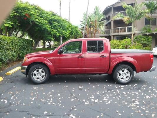 I'm absolutely in love with my Frontier! Thank you, Leonard Jose and Kona Nissan!