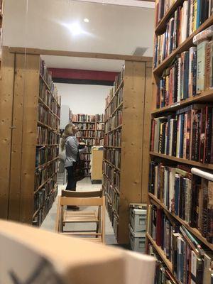 (Picture was taken pre-COVID, December 4th, 2019) love stacks of books!