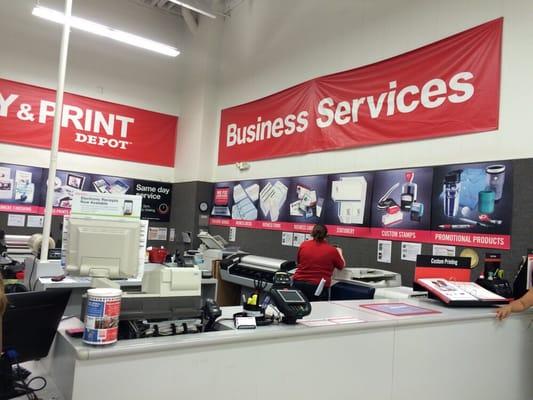 Printing services.