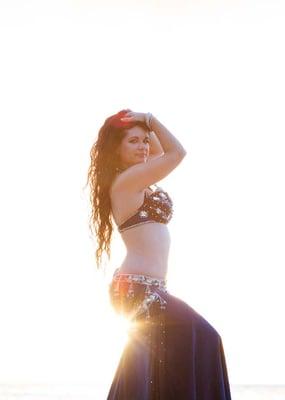 Honolulu Belly Dancer "Casandra" of Belly Dancers In Paradise Company